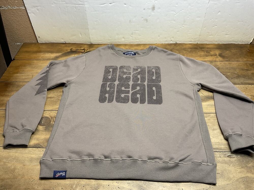 Section 119 x Grateful Dead Brown Sweater Size XL “DEAD HEAD”